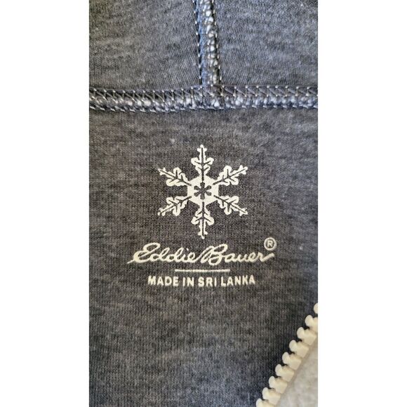 Eddie Bauer White Fleece Jacket - Picture 3 of 4